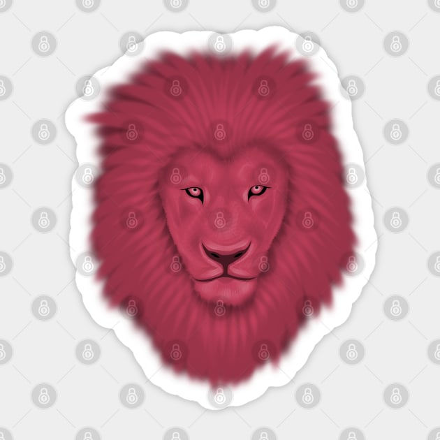 LION Art Work ( Vector Art Style ) Sticker by Ghean